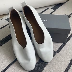 Everlane Day Glove Flats in White